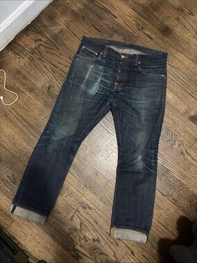 Nudie Grim Tim Dry Selvage Jeans